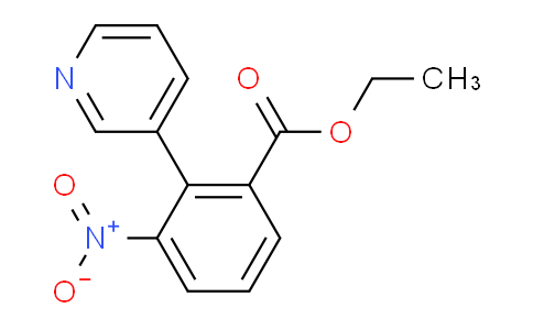 Ethyl 3-nitro-2-(pyridin-3-yl)benzoate