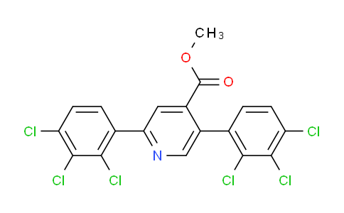 AM35208 | 1361502-53-5 | Methyl 2,5-bis(2,3,4-trichlorophenyl)isonicotinate
