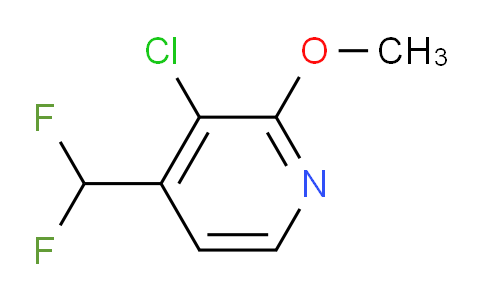 3-Chloro-4-(difluoromethyl)-2-methoxypyridine