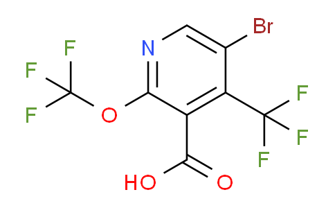 AM35243 | 1804727-72-7 | 5-Bromo-2-(trifluoromethoxy)-4-(trifluoromethyl)pyridine-3-carboxylic acid