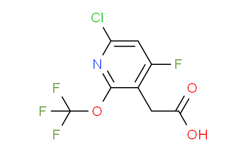 AM35244 | 1803962-43-7 | 6-Chloro-4-fluoro-2-(trifluoromethoxy)pyridine-3-acetic acid