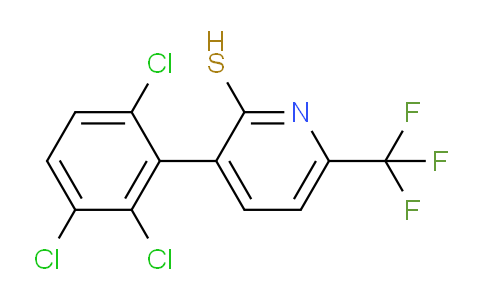 AM35251 | 1361702-83-1 | 2-Mercapto-3-(2,3,6-trichlorophenyl)-6-(trifluoromethyl)pyridine
