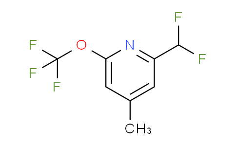 AM35255 | 1803486-46-5 | 2-(Difluoromethyl)-4-methyl-6-(trifluoromethoxy)pyridine