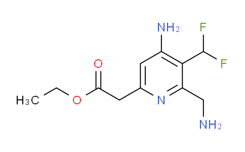 AM35264 | 1803688-48-3 | Ethyl 4-amino-2-(aminomethyl)-3-(difluoromethyl)pyridine-6-acetate