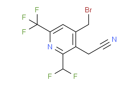AM35271 | 1361702-88-6 | 4-(Bromomethyl)-2-(difluoromethyl)-6-(trifluoromethyl)pyridine-3-acetonitrile