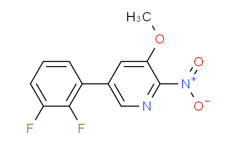 AM35275 | 1261661-16-8 | 5-(2,3-Difluorophenyl)-3-methoxy-2-nitropyridine