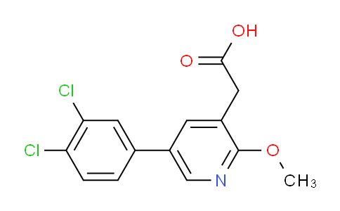 AM35288 | 1361608-98-1 | 5-(3,4-Dichlorophenyl)-2-methoxypyridine-3-acetic acid