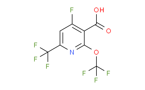 AM35299 | 1803675-74-2 | 4-Fluoro-2-(trifluoromethoxy)-6-(trifluoromethyl)pyridine-3-carboxylic acid