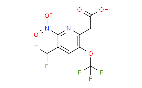 AM35300 | 1806049-83-1 | 3-(Difluoromethyl)-2-nitro-5-(trifluoromethoxy)pyridine-6-acetic acid