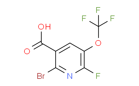 AM35304 | 1806109-03-4 | 2-Bromo-6-fluoro-5-(trifluoromethoxy)pyridine-3-carboxylic acid