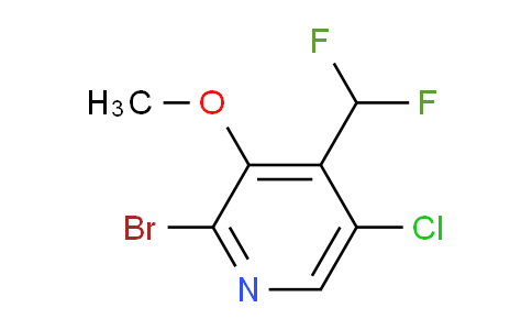 AM35308 | 1805088-38-3 | 2-Bromo-5-chloro-4-(difluoromethyl)-3-methoxypyridine