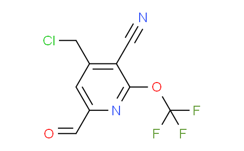 AM35310 | 1806115-34-3 | 4-(Chloromethyl)-3-cyano-2-(trifluoromethoxy)pyridine-6-carboxaldehyde