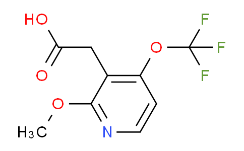 2-Methoxy-4-(trifluoromethoxy)pyridine-3-acetic acid
