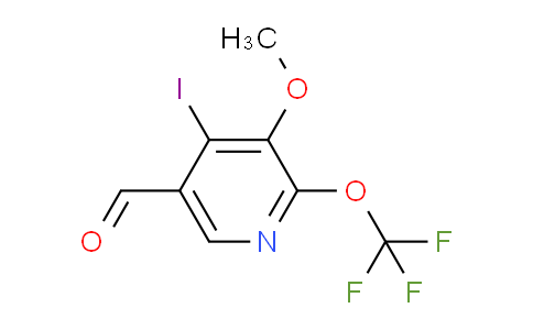 4-Iodo-3-methoxy-2-(trifluoromethoxy)pyridine-5-carboxaldehyde