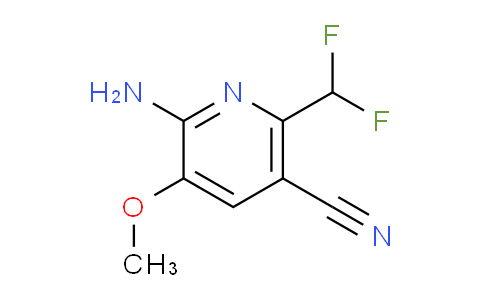 2-Amino-5-cyano-6-(difluoromethyl)-3-methoxypyridine