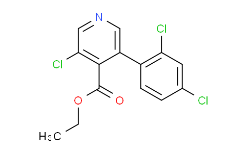 AM35338 | 1361840-51-8 | Ethyl 3-chloro-5-(2,4-dichlorophenyl)isonicotinate