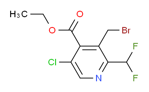 AM35356 | 1806899-80-8 | Ethyl 3-(bromomethyl)-5-chloro-2-(difluoromethyl)pyridine-4-carboxylate