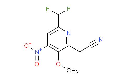 AM35364 | 1805148-24-6 | 6-(Difluoromethyl)-3-methoxy-4-nitropyridine-2-acetonitrile