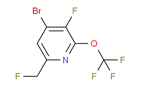 AM35379 | 1806078-64-7 | 4-Bromo-3-fluoro-6-(fluoromethyl)-2-(trifluoromethoxy)pyridine