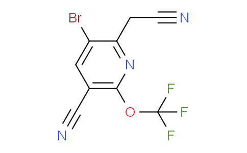 AM35383 | 1804650-85-8 | 3-Bromo-5-cyano-6-(trifluoromethoxy)pyridine-2-acetonitrile