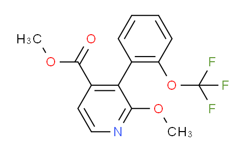 AM35392 | 1261781-77-4 | Methyl 2-methoxy-3-(2-(trifluoromethoxy)phenyl)isonicotinate