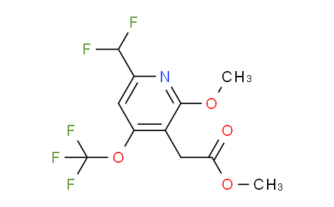 AM35410 | 1806751-07-4 | Methyl 6-(difluoromethyl)-2-methoxy-4-(trifluoromethoxy)pyridine-3-acetate