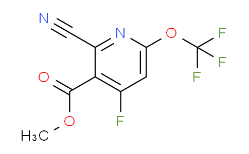 AM35420 | 1804687-56-6 | Methyl 2-cyano-4-fluoro-6-(trifluoromethoxy)pyridine-3-carboxylate