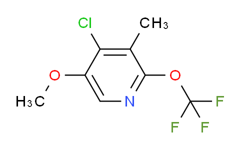4-Chloro-5-methoxy-3-methyl-2-(trifluoromethoxy)pyridine