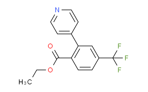 AM35429 | 1214361-45-1 | Ethyl 2-(pyridin-4-yl)-4-(trifluoromethyl)benzoate