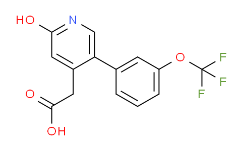 AM35434 | 1261652-07-6 | 2-Hydroxy-5-(3-(trifluoromethoxy)phenyl)pyridine-4-acetic acid