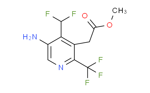 AM35436 | 1806033-44-2 | Methyl 5-amino-4-(difluoromethyl)-2-(trifluoromethyl)pyridine-3-acetate