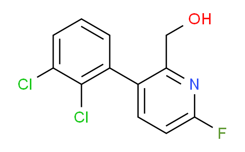 3-(2,3-Dichlorophenyl)-6-fluoropyridine-2-methanol