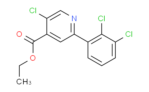 Ethyl 5-chloro-2-(2,3-dichlorophenyl)isonicotinate