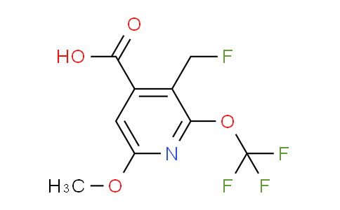 AM35454 | 1805097-17-9 | 3-(Fluoromethyl)-6-methoxy-2-(trifluoromethoxy)pyridine-4-carboxylic acid