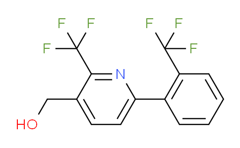 2-(Trifluoromethyl)-6-(2-(trifluoromethyl)phenyl)pyridine-3-methanol