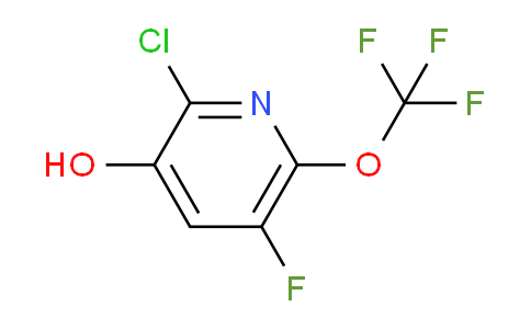2-Chloro-5-fluoro-3-hydroxy-6-(trifluoromethoxy)pyridine
