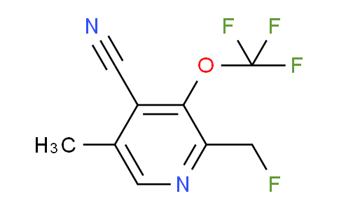 AM35469 | 1804330-82-2 | 4-Cyano-2-(fluoromethyl)-5-methyl-3-(trifluoromethoxy)pyridine