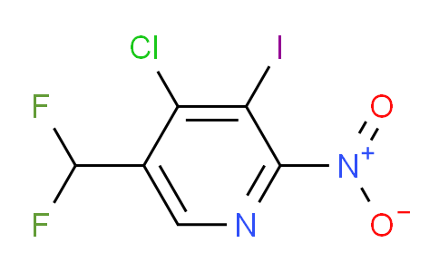 AM35474 | 1807061-78-4 | 4-Chloro-5-(difluoromethyl)-3-iodo-2-nitropyridine