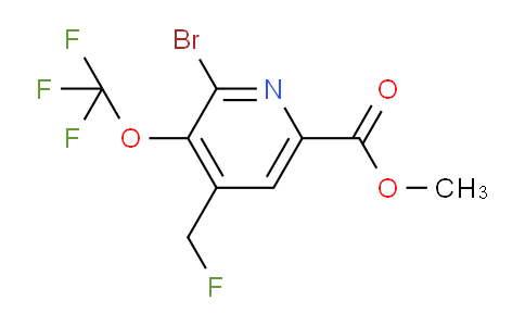 AM35478 | 1803684-62-9 | Methyl 2-bromo-4-(fluoromethyl)-3-(trifluoromethoxy)pyridine-6-carboxylate