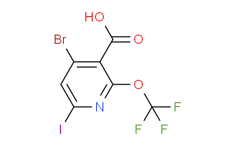 AM35490 | 1803969-66-5 | 4-Bromo-6-iodo-2-(trifluoromethoxy)pyridine-3-carboxylic acid