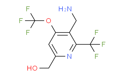 AM35493 | 1806164-38-4 | 3-(Aminomethyl)-4-(trifluoromethoxy)-2-(trifluoromethyl)pyridine-6-methanol