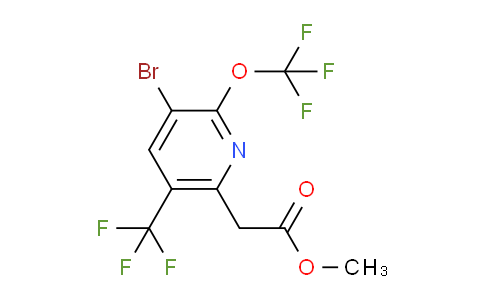 AM35496 | 1803964-28-4 | Methyl 3-bromo-2-(trifluoromethoxy)-5-(trifluoromethyl)pyridine-6-acetate