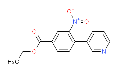AM35497 | 1214365-50-0 | Ethyl 3-nitro-4-(pyridin-3-yl)benzoate