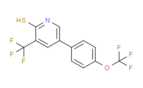 AM35498 | 1261730-82-8 | 2-Mercapto-5-(4-(trifluoromethoxy)phenyl)-3-(trifluoromethyl)pyridine