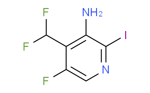 AM35503 | 1806793-17-8 | 3-Amino-4-(difluoromethyl)-5-fluoro-2-iodopyridine