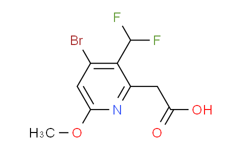 AM35507 | 1805428-10-7 | 4-Bromo-3-(difluoromethyl)-6-methoxypyridine-2-acetic acid
