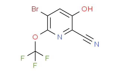 5-Bromo-2-cyano-3-hydroxy-6-(trifluoromethoxy)pyridine