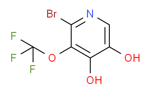 2-Bromo-4,5-dihydroxy-3-(trifluoromethoxy)pyridine