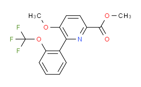 AM35526 | 1261745-05-4 | Methyl 5-methoxy-6-(2-(trifluoromethoxy)phenyl)picolinate