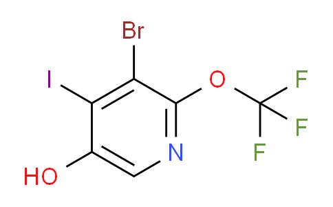 AM35532 | 1804449-36-2 | 3-Bromo-5-hydroxy-4-iodo-2-(trifluoromethoxy)pyridine
